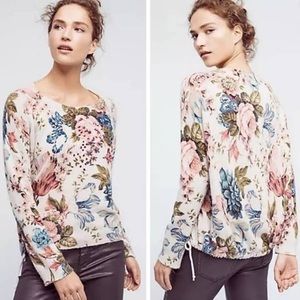 Angel of the north floral sweater